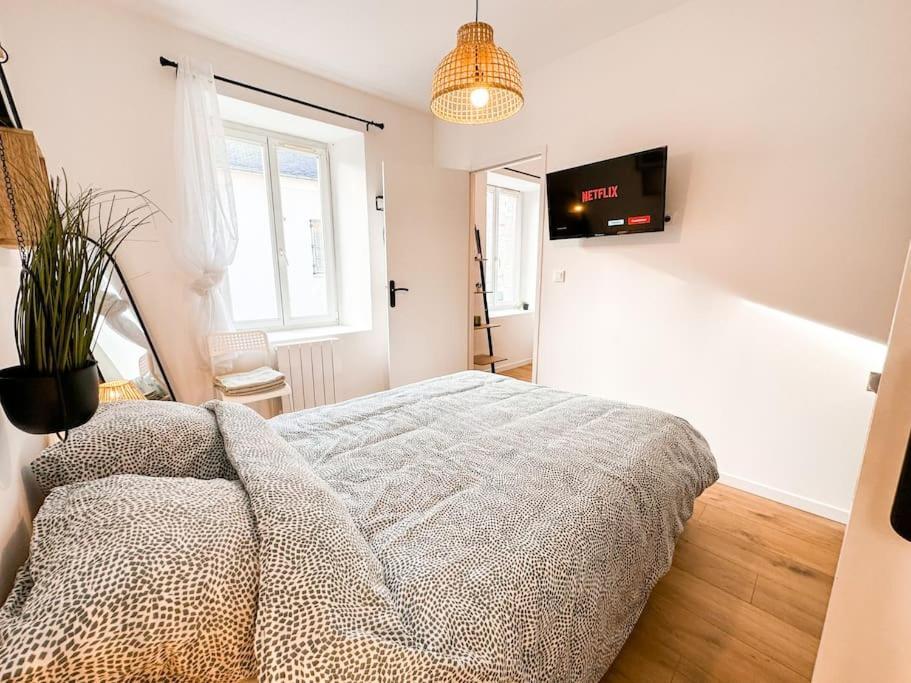 Apartment Nouveau ** Le Raffine Au Coeur De ** Parking Guingamp
